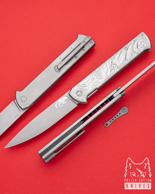 NÓŻ SKŁADANY SYGNATHUS DRAGON I PIMPED BY MICHO M390