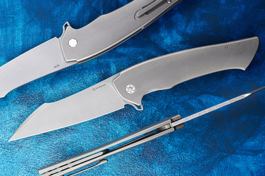 NÓŻ SKŁADANY FOLDER OVIUM #0163 M398 HERMAN KNIVES
