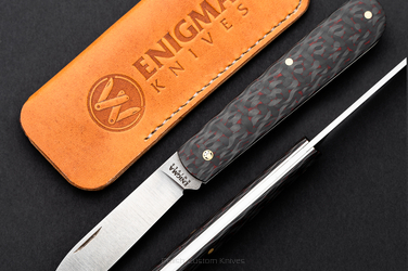 NÓŻ SKŁADANY, SLIPJOINT ENIGMA KNIVES 9 Z POCHWĄ 