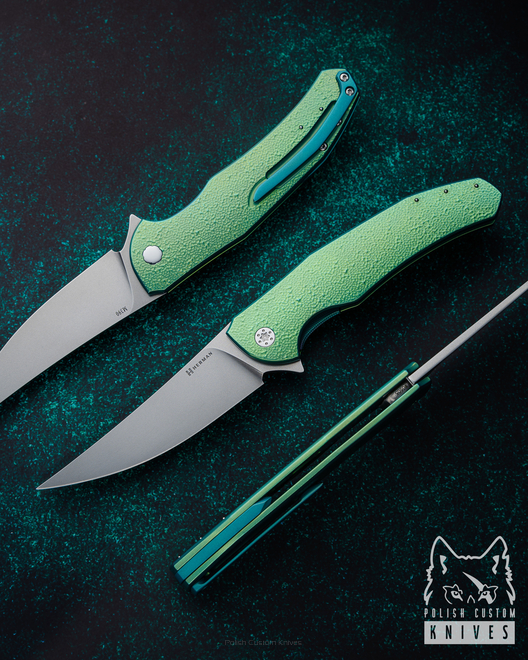 NÓŻ SKŁADANY FOLDER ISHTAR 505 M390 HERMAN KNIVES