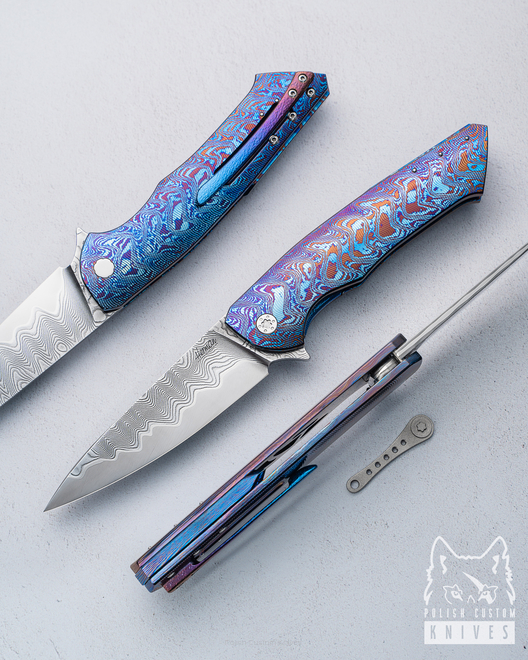 NÓŻ SKŁADANY FOLDER SLIM 1 GRIMAKO TIMASCUS HERMAN