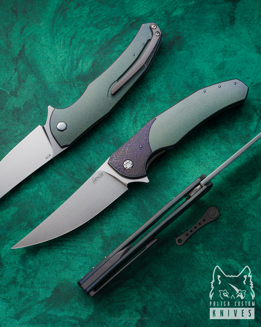 NÓŻ SKŁADANY FOLDER ISHTAR 316 M398 HERMAN KNIVES