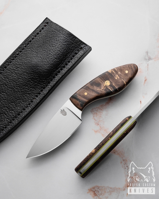 NÓŻ NECK EDC MYŚLIWSKI BRONZE BOW 1 BECUT BM KNIVES