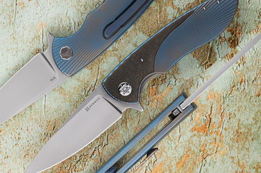 NÓŻ SKŁADANY FOLDER MICRO STING 298 M390 HERMAN KNIVES