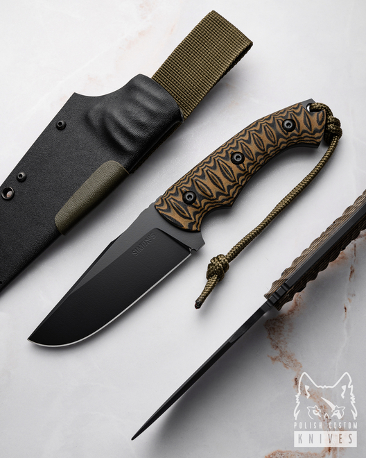 NÓŻ SURVIVALOWY TAKTYCZNY SIERRA 4 K720 O2 MICARTA SIMON'S