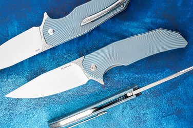 NÓŻ SKŁADANY FOLDER DRAGONFLY #0540 M398 HERMAN KNIVES