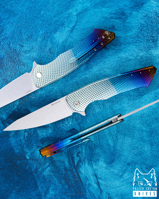 NÓŻ SKŁADANY FOLDER SLIM #0689 MAGNACUT HERMAN KNIVES