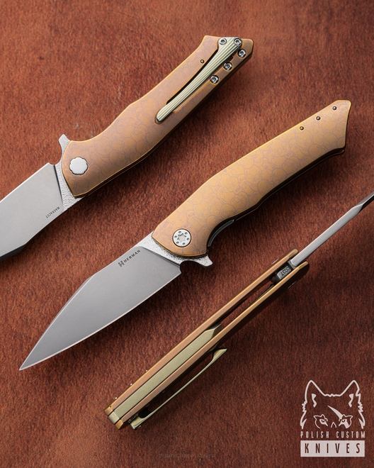 NÓŻ SKŁADANY FOLDER BEE 37 MAGNACUT HERMAN KNIVES