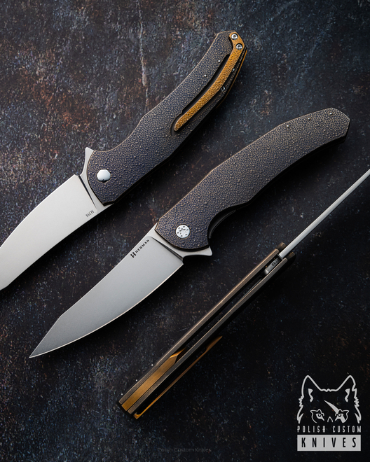 NÓŻ SKŁADANY FOLDER ISHTAR 589 M398 HERMAN KNIVES