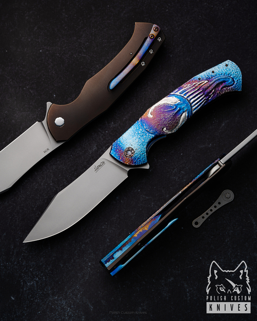 NÓŻ SKŁADANY FOLDER MANTIS VENOM 1 M398 HERMAN PIMPED by MICHO