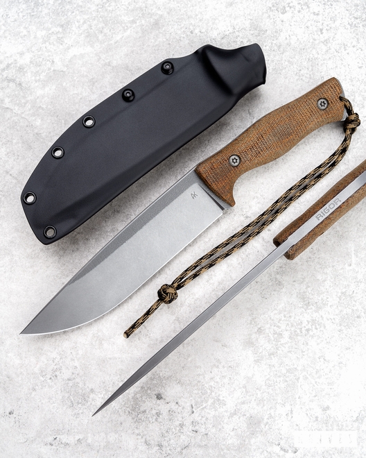 NÓŻ SURVIVALOWY KRYPTON 170 MICARTA 2 TORX RIGOR AK