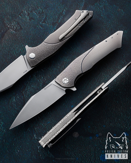 NÓŻ SKŁADANY FOLDER BEE 29 RWL34 HERMAN KNIVES