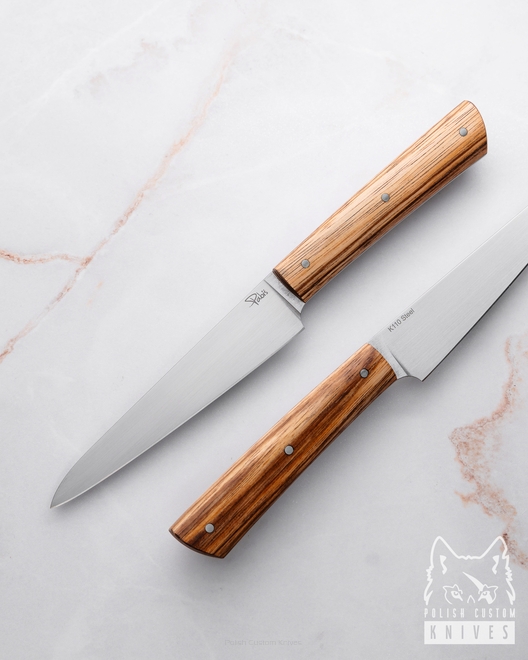 NÓŻ KUCHENNY POMOCNIK 120 15  K110 ZEBRANO  PABIŚ KNIVES