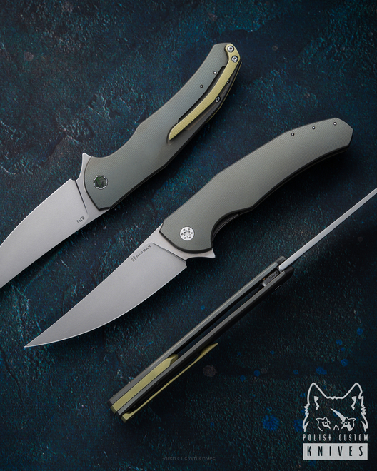 NÓŻ SKŁADANY FOLDER ISHTAR 562 M390 HERMAN KNIVES