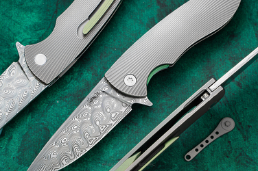 NÓŻ SKŁADANY FOLDER STING 109 DAMASTEEL HERMAN