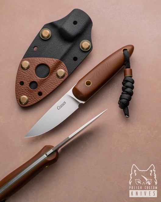 NÓŻ NECK EDC MYŚLIWSKI IRIS XXI AEB-L CRONOS
