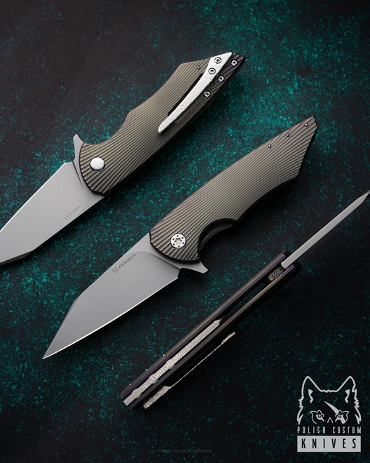 NÓŻ SKŁADANY FOLDER VESPERTILIO #0229 MAGNACUT HERMAN KNIVES