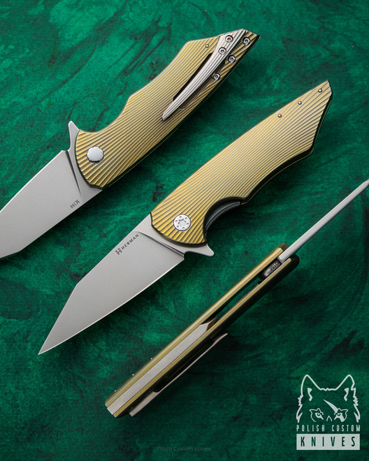 NÓŻ SKŁADANY FOLDER VESPERTILIO 155 M398 HERMAN KNIVES