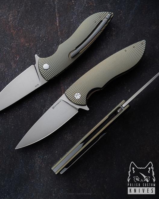 NÓŻ SKŁADANY FOLDER STING 620 M398 HERMAN KNIVES