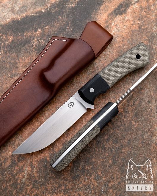 NÓŻ SURVIVALOWY WAYFARER M390 MICARTA G10 1
