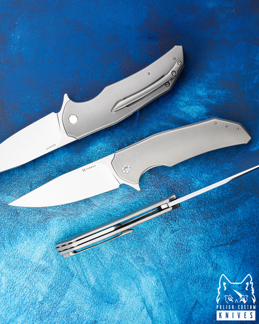 NÓŻ SKŁADANY FOLDER DRAGONFLY #0530 ( C0057 ) HERMAN KNIVES