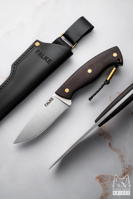 NÓŻ MYŚLIWSKI HUNTER STANDARD HS 240 K110 WENGE AFRYKAŃSKIE FALKE