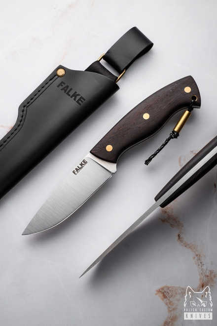 NÓŻ MYŚLIWSKI HUNTER STANDARD HS 240 K110 WENGE AFRYKAŃSKIE FALKE