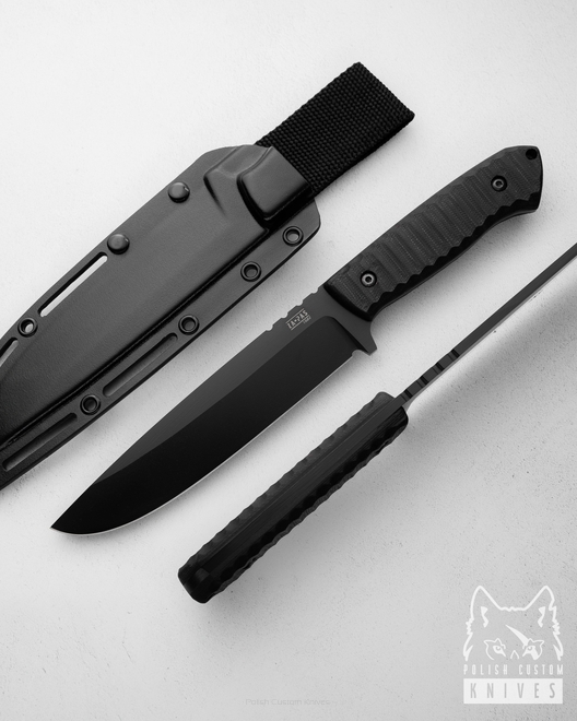 DUŻY NÓŻ SURVIVALOWY BUSHCRAFTOWY EXPENDABLE 6 NMV G10 CERAKOTE ZAPAS KNIVES