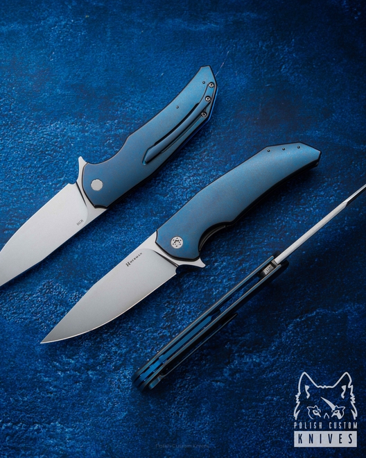 NÓŻ SKŁADANY FOLDER DRAGONFLY #0411 M390 HERMAN KNIVES