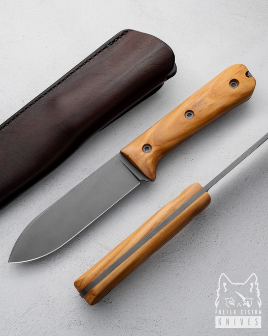 NÓŻ SURVIVALOWY KEPHART 2 VANADIS 4E OLIVE AK KNIVES