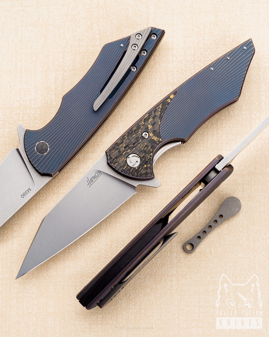 NÓŻ SKŁADANY FOLDER VESPERTILIO 6 M390 HERMAN