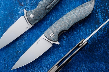 NÓŻ SKŁADANY FOLDER STING #0710 TESSERACT M390 HERMAN KNIVES
