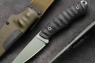 NÓŻ MYŚLIWSKI SURVIVALOWY POGWIZD HUNTER 15 MICARTA SIMON'S