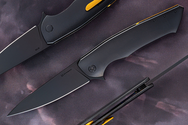 NÓŻ SKŁADANY FOLDER SLIM #0488 M390 DLC HERMAN KNIVES