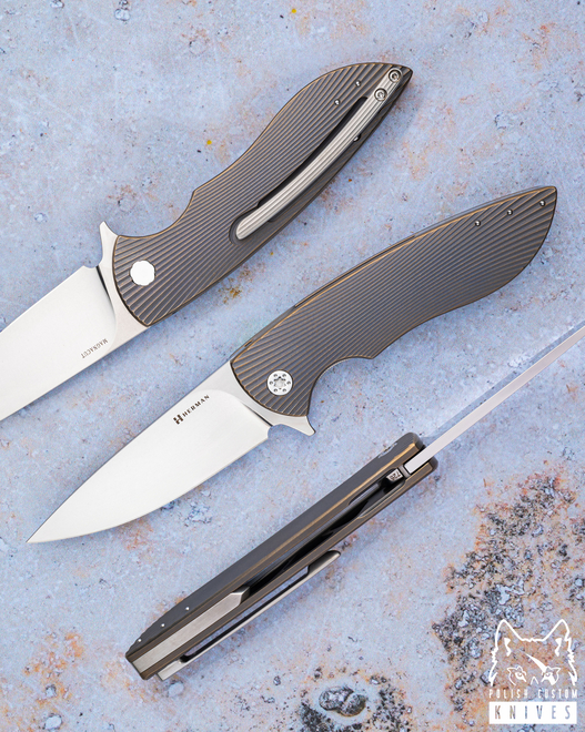 NÓŻ SKŁADANY FOLDER STING #0726 MAGNACUT HERMAN KNIVES