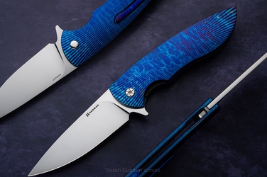 NÓŻ SKŁADANY FOLDER BIG STING #0064 MAGNACUT HERMAN KNIVES