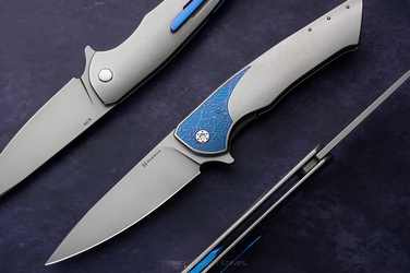 NÓŻ SKŁADANY FOLDER SLIM #0676 M390 HERMAN KNIVES