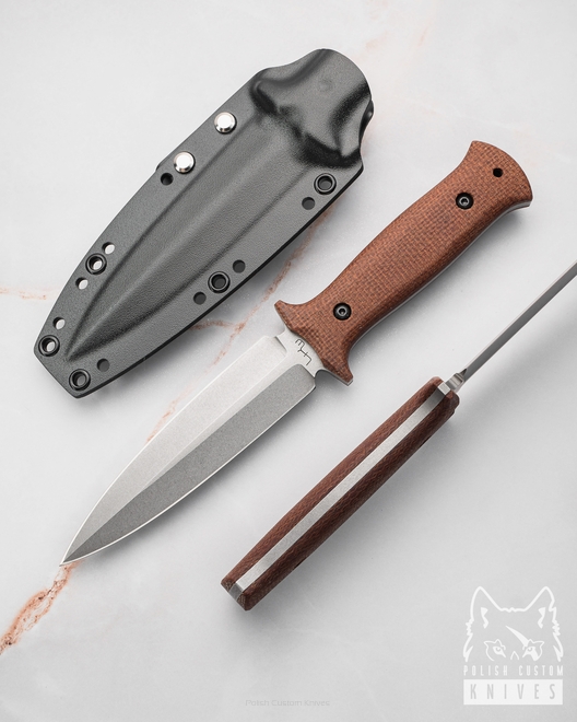 NÓŻ TAKTYCZNY SZTYLET INQUIZITOR N690 MICARTA LKW