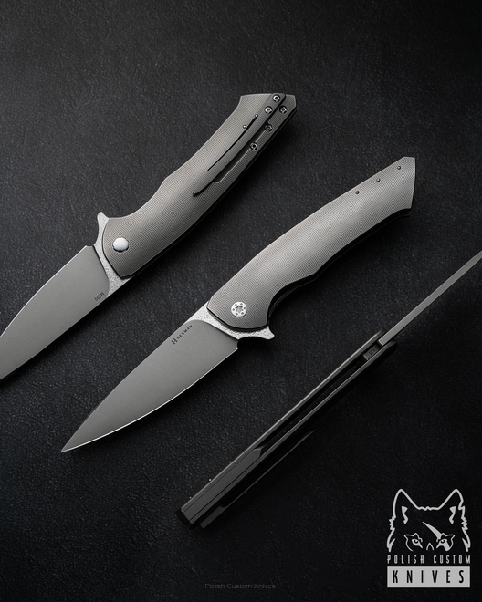 NÓŻ SKŁADANY FOLDER SLIM #0626 M390 HERMAN KNIVES