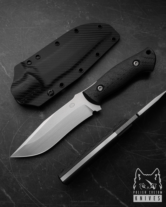 NÓŻ TAKTYCZNY MYŚLIWSKI PROTEUS 2 ELMAX WŁÓKNO WĘGLOWE KD KNIVES