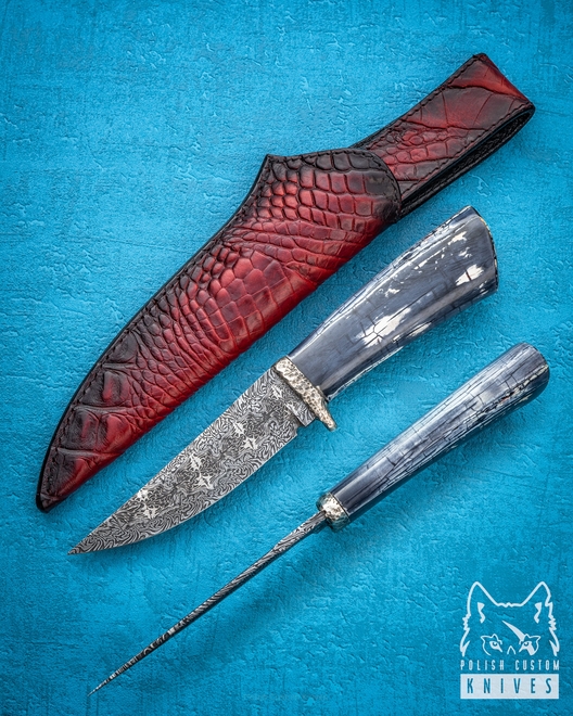 GENTLEMEN'S KNIFE BLUE-BLACK MICHO