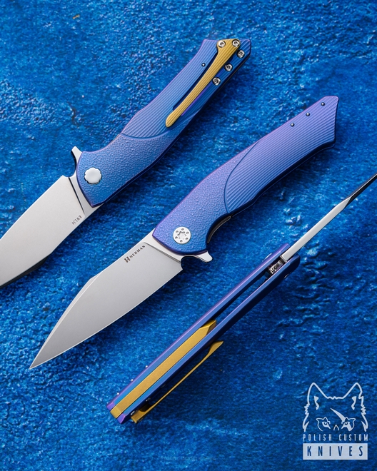 NÓŻ SKŁADANY FOLDER BEE 12 RWL34 HERMAN KNIVES