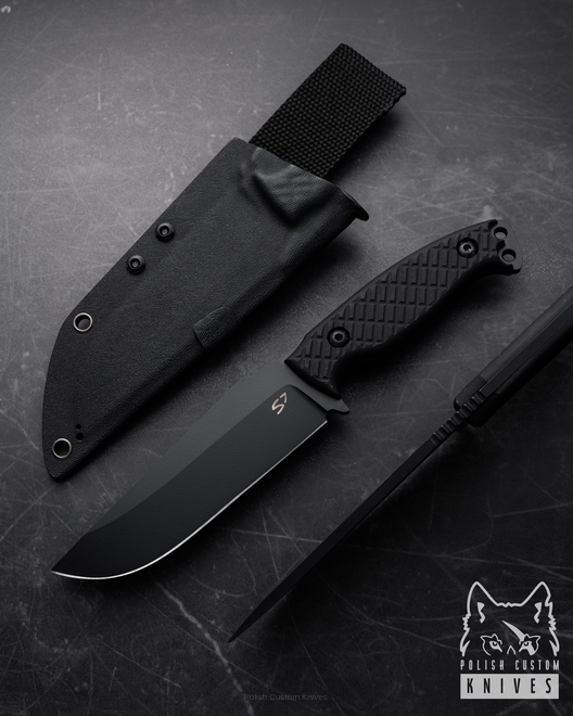 DUŻY NÓŻ SURVIVALOWY SZEPTUN 8 O2 NMV SJ KNIFE