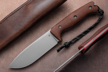 NÓŻ MYŚLIWSKI SURVIVALOWY ODC 125 18 M390 MICARTA AK