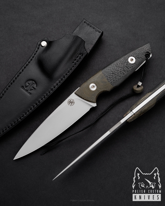 NÓŻ MYŚLIWSKI AUSTERUS II M390 G-CUSTOM