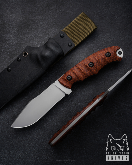 NÓŻ TAKTYCZNY MYŚLIWSKI SURVIVALOWY OPERATOR 2322 K110 MICARTA SIMON'S KNIVES