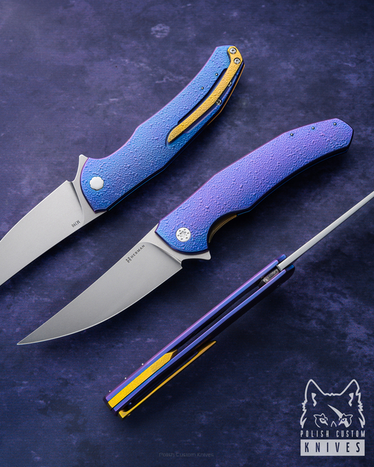 NÓŻ SKŁADANY FOLDER ISHTAR 503 M390 HERMAN KNIVES