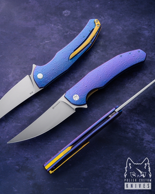 NÓŻ SKŁADANY FOLDER ISHTAR 503 M390 HERMAN KNIVES