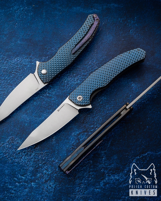 NÓŻ SKŁADANY FOLDER ISHTAR #0647 M390 HERMAN KNIVES