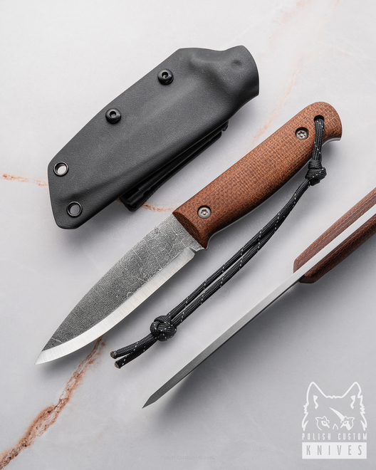 NÓŻ SURVIVALOWY BUSHCRAFT 24 O2 MICARTA AK